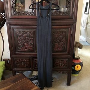 Lululemon Maxi Dress Gray with Slits